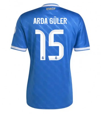 Real Madrid Arda Guler #15 Tredjetrøje 2025-26 Kortærmet